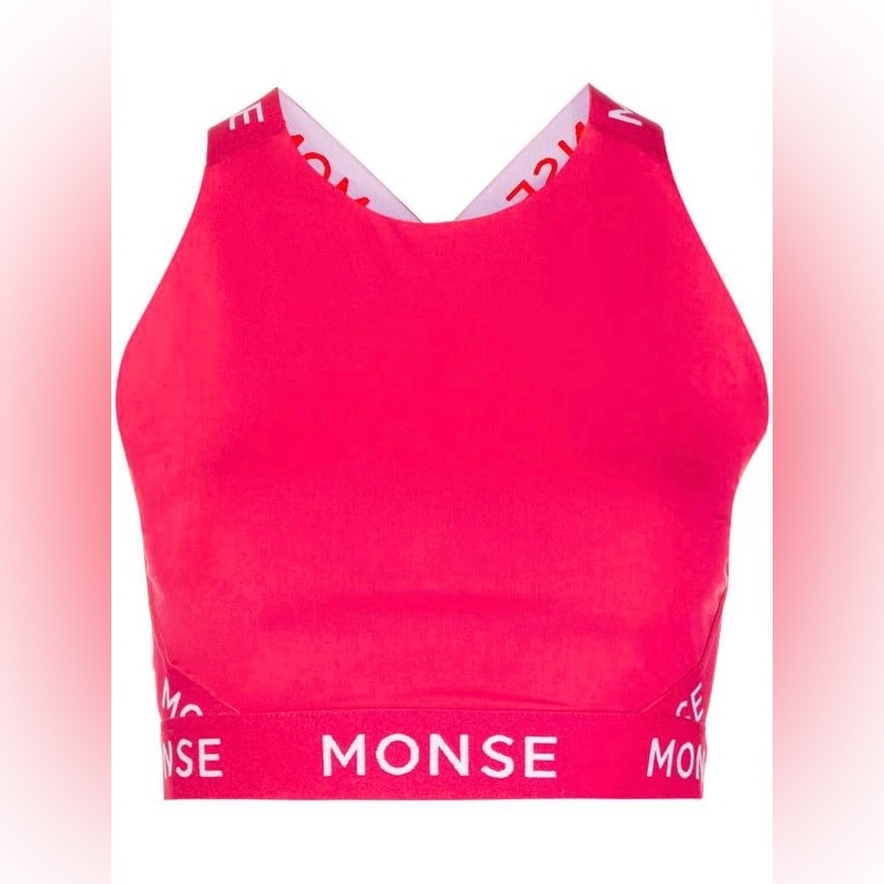 Monse Logo Tape Sports Bra